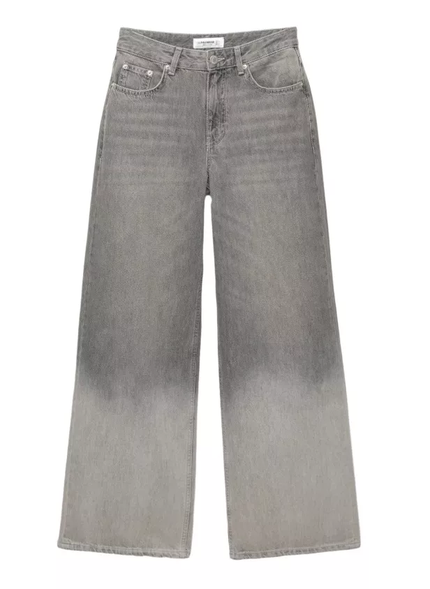 Šedé džíny, PULL&BEAR, 999 Kč