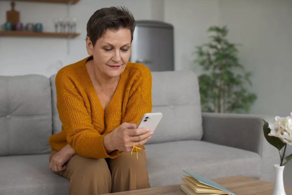 žena, matka, smutek, problémy, domov, klid