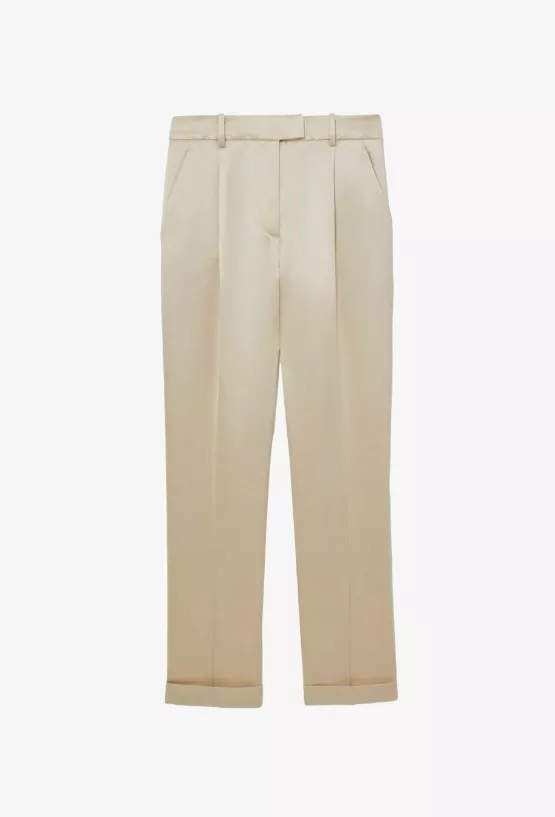 Saténové cigaretové kalhoty, Reiss, 5 825 Kč