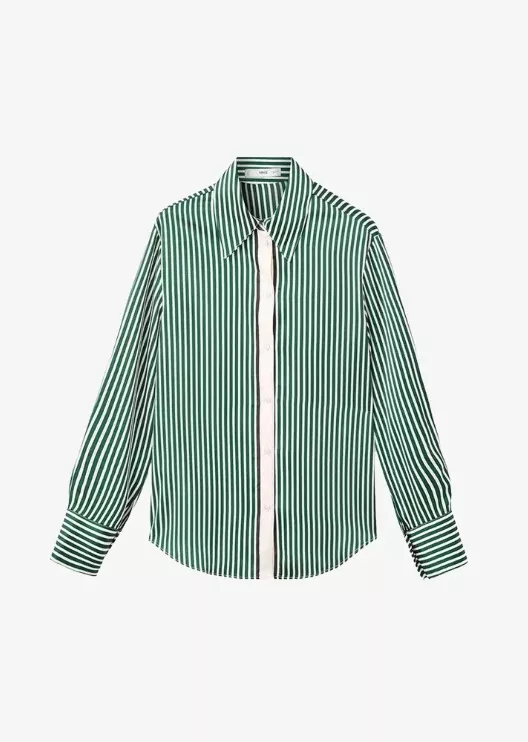 Košile se svislými pruhy, Mango, 799 Kč