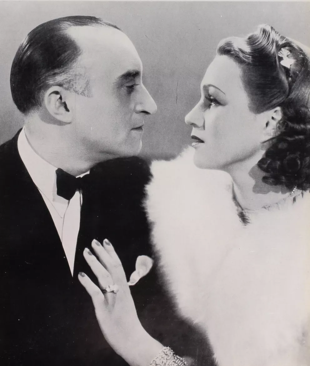 Adina Mandlová s Oldřichem Novým