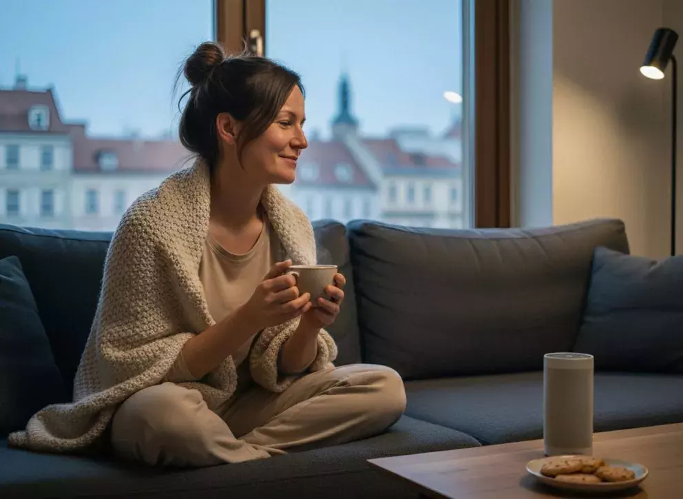 <p><span><span>Na cestách městem, v kavárně i doma během odpočinku nebo domácích prací… I tam je čas zaposlouchat se do příběhů, které vás okouzlí.</span></span></p>
