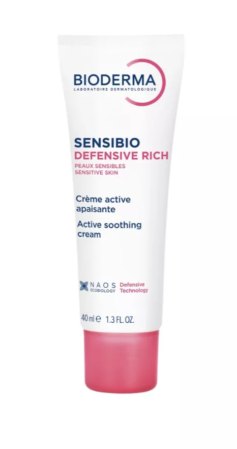 <p>BIODERMA Sensibio Defensive rich aktivní zklidňující krém s výživnou texturou, 539 Kč</p>
