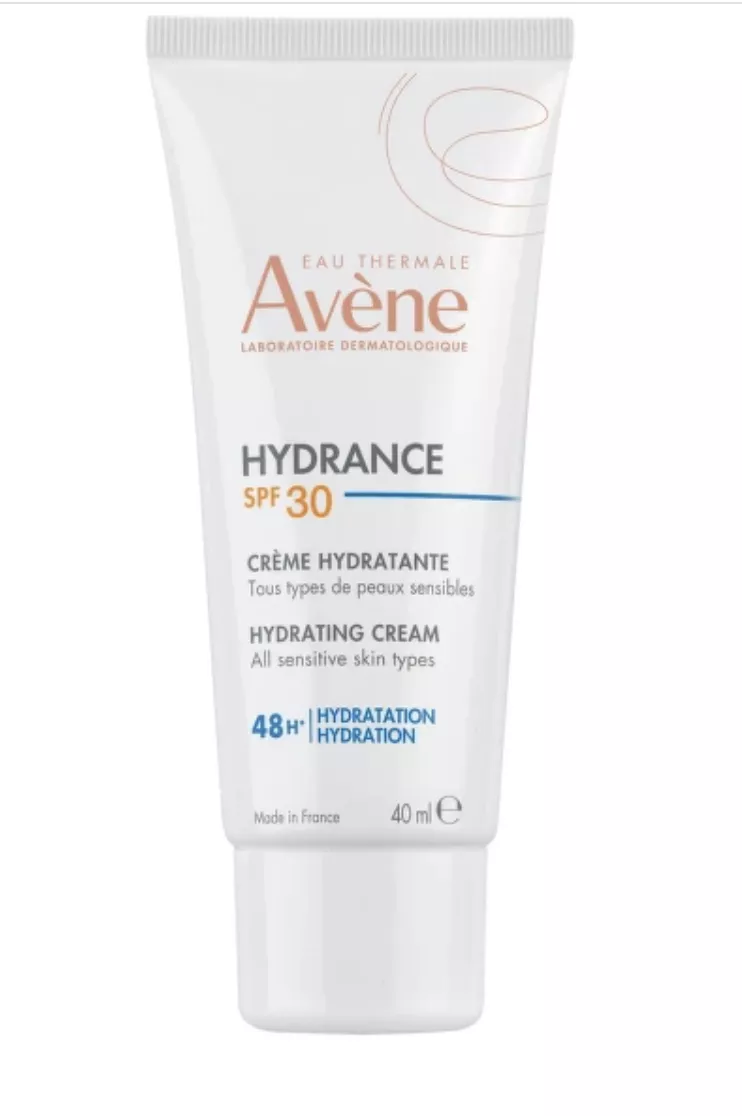 <p>AVENE Hydrance Hydratační krém SPF30, 659 Kč&nbsp;</p>
