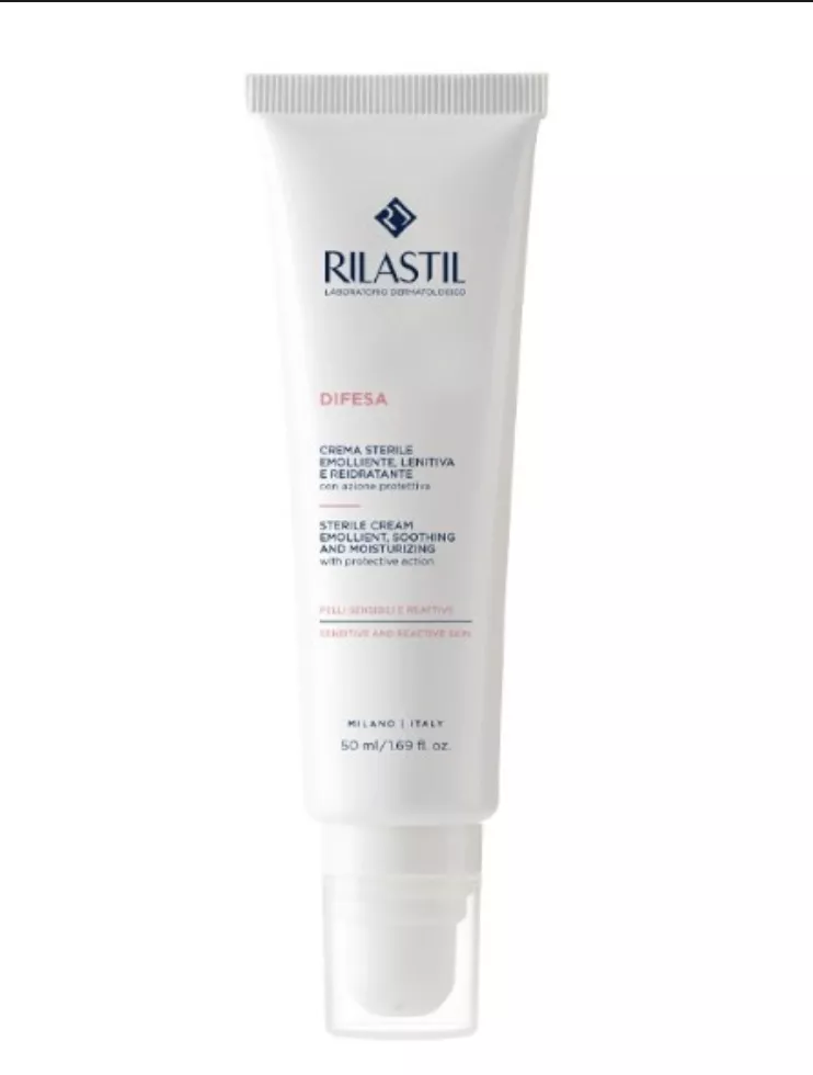 <p>Krém pro citlivou a reaktivní pleť Difesa, Rilastil, 659 Kč</p>
