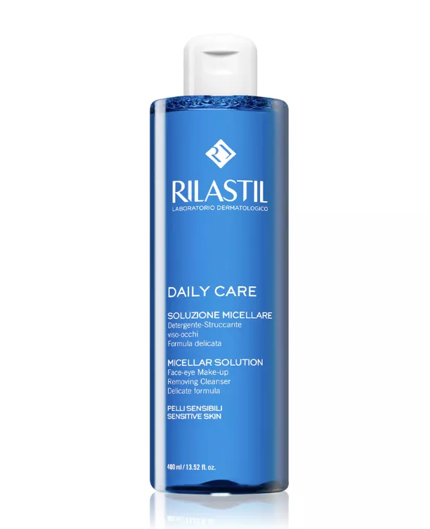 <p>Daily Care čisticí micelární voda, Rilastil, 433 Kč</p>
