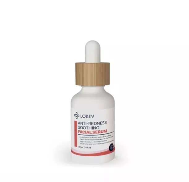 <p>Zklidňující sérum na začervenání pleti, Lobey, 1049 Kč</p>
