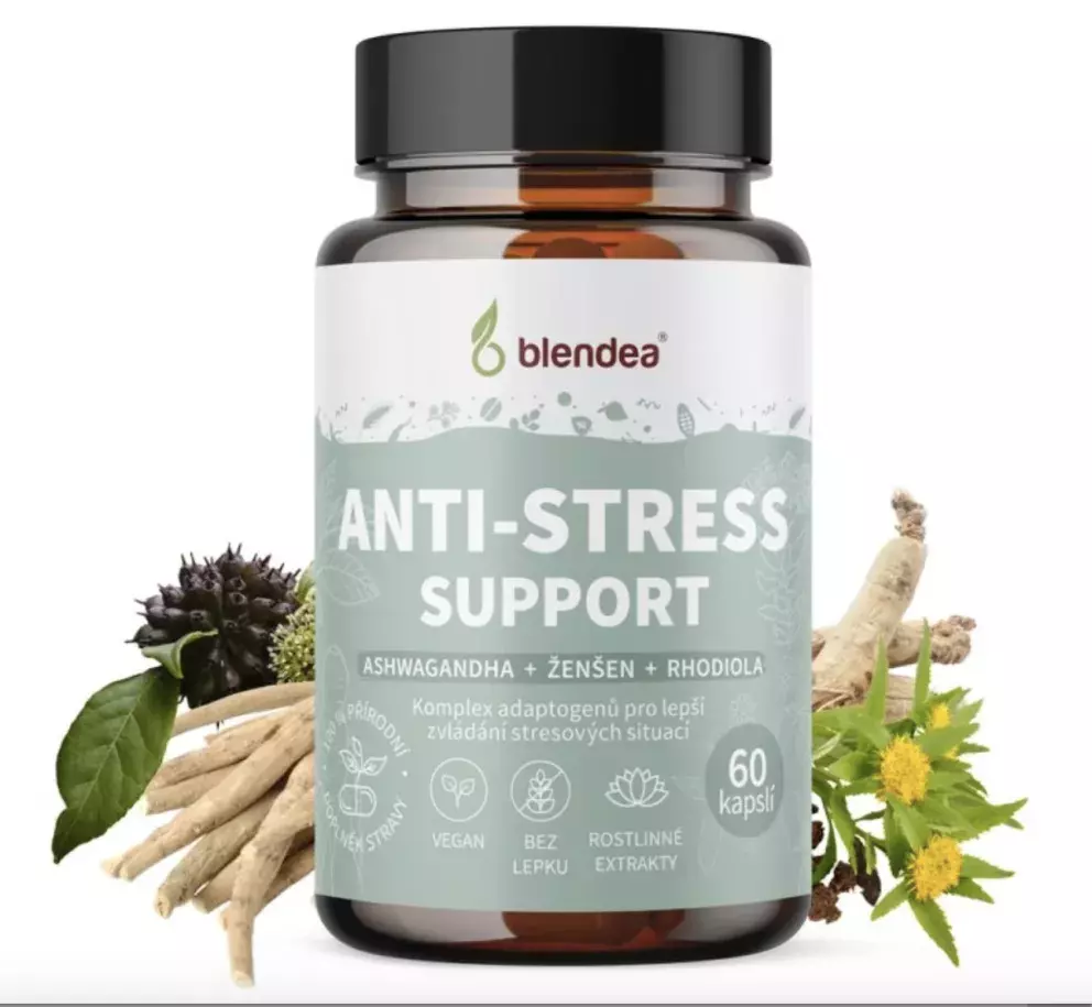 <p>Anti-Stress support 60 kapslí, 469 Kč</p>
