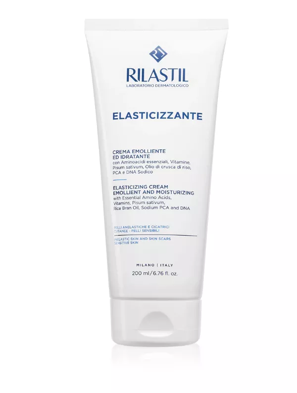 <p>Elasticizing Cream zpevňující tělový krém, Rilastil, 897 Kč</p>

