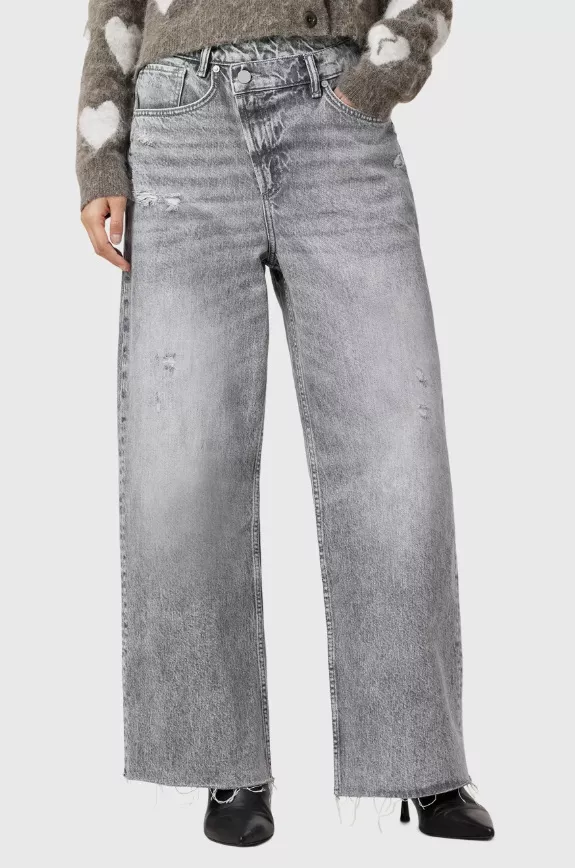 Džíny s šikmým zipem, AllSaints, 3 195 Kč