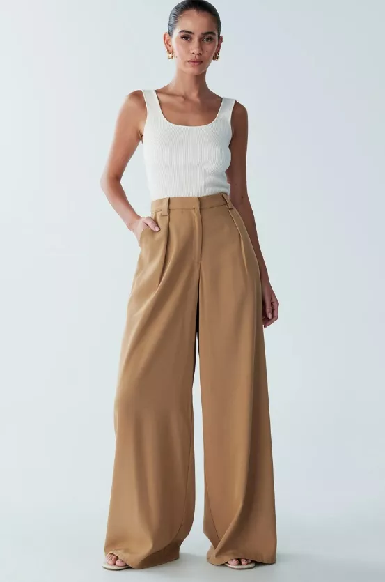 Široké kalhoty s vysokým pasem, ST MRLO, 2 399 Kč