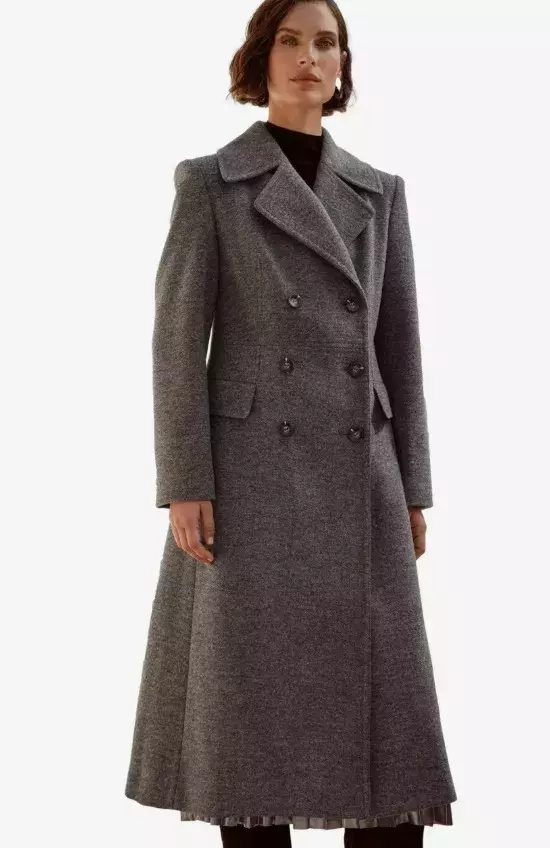 Šedý kabát, Love & Roses, 2 890 Kč