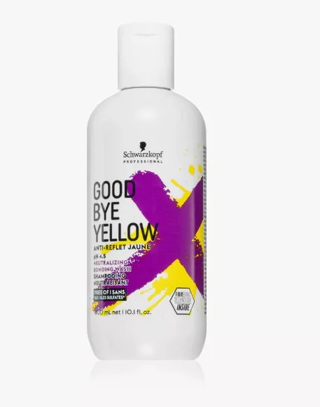 Šampon neutralizující žluté tóny pro barvené a melírované vlasy, Schwarzkopf Professional, 323 Kč
