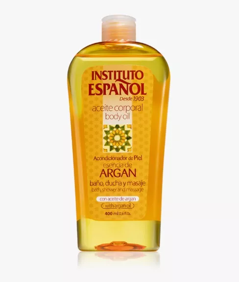 Vyživující tělový olej, Instituto Español, 96 Kč