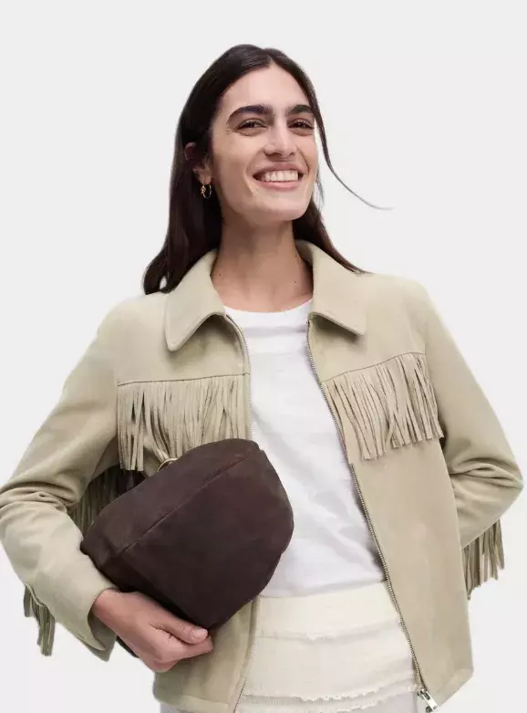 Bunda s třásněmi, Marks & Spencer, 1 159 Kč