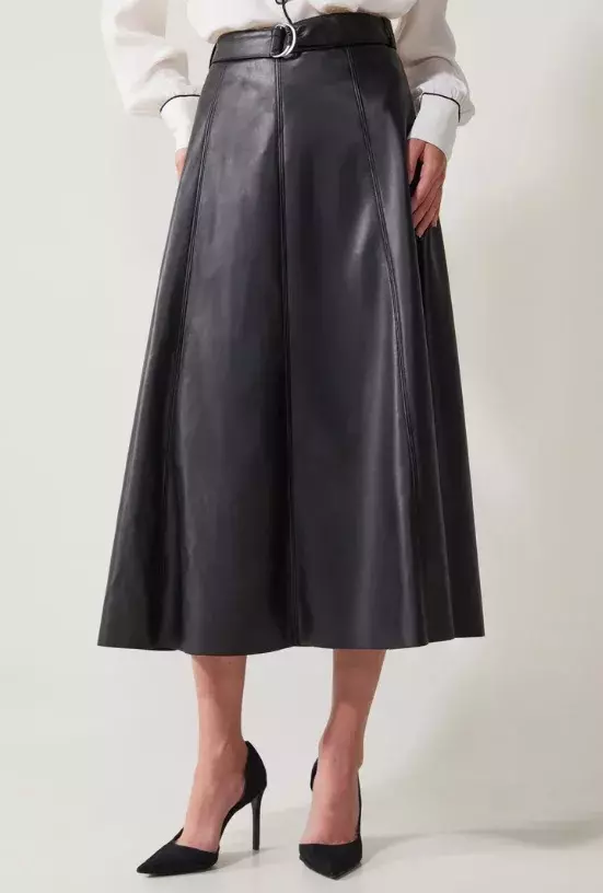 Maxi sukně z umělé kůže, Anna Field, 1 010 Kč