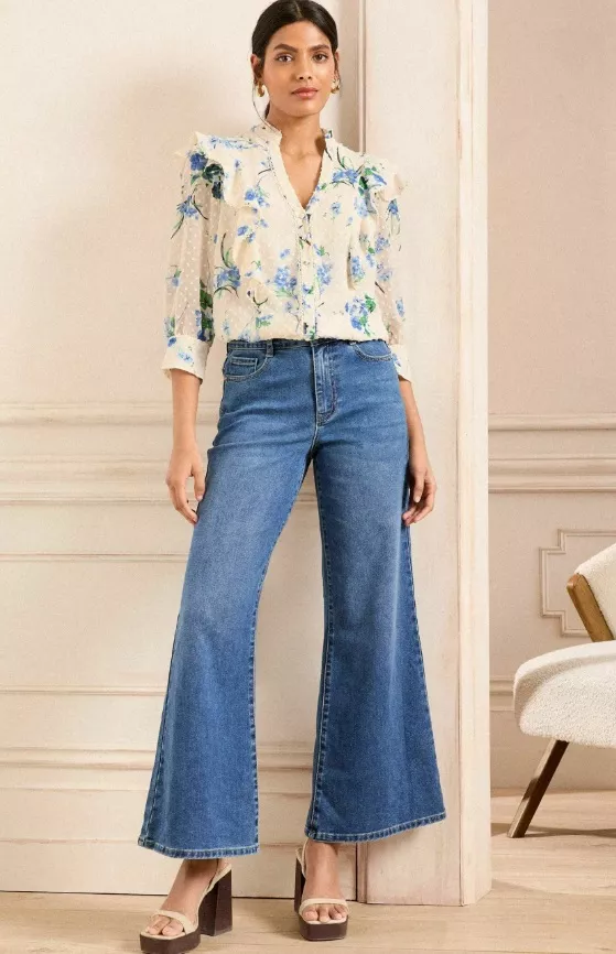 Květinová blůza, Love & Roses, 850 Kč