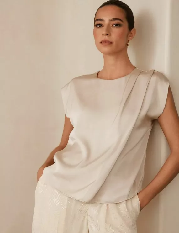 Hedvábný top, Next, 530 Kč