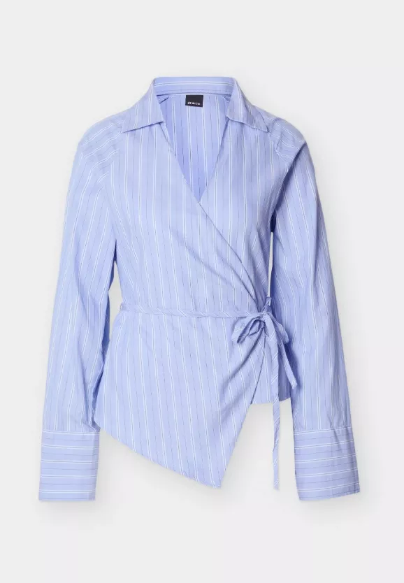 Asymetrická zavinovací košile, Gina Tricot, 960 Kč