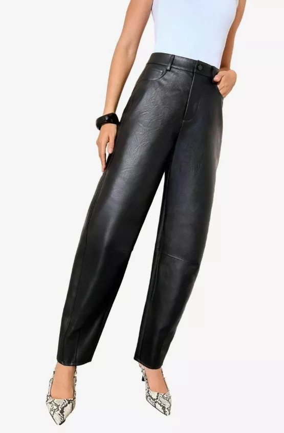 Barrel koženkové kalhoty, Friends Like These, 1 205 Kč