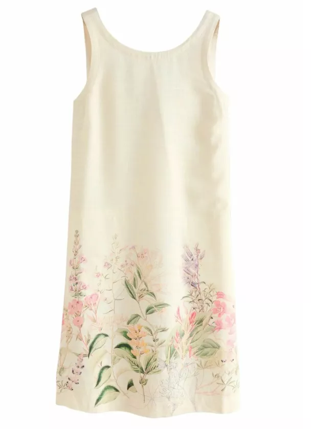 Šaty s jemným květinovým motivem, Next, 695 Kč