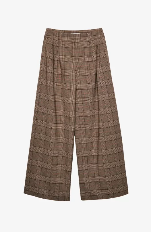 Kárované kalhoty, Stradivarius, 849 Kč