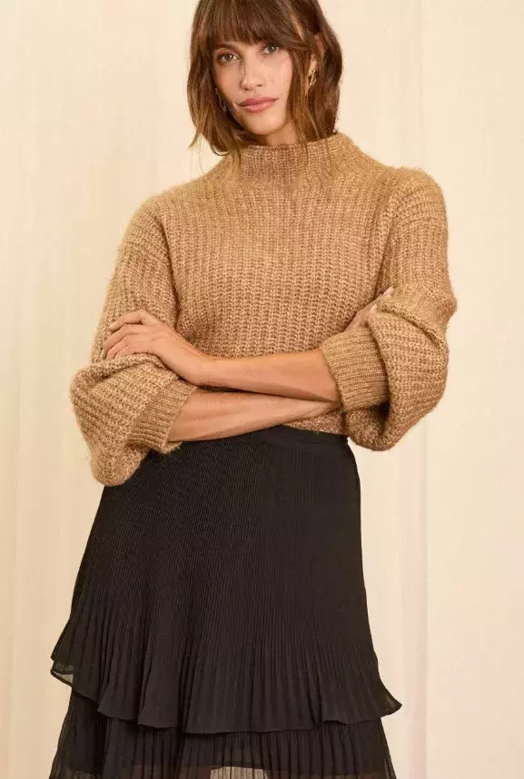 Nabíraná sukně s volánky, Love & Roses, 1 030 Kč