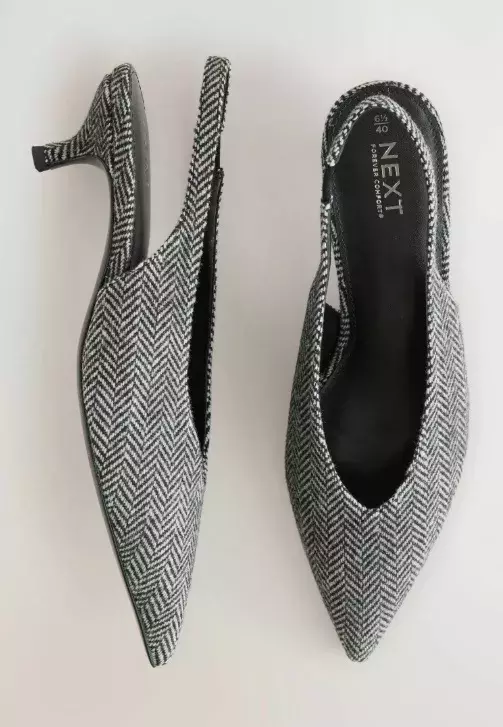 Lodičky s véčkovou linií, Next, 510 Kč