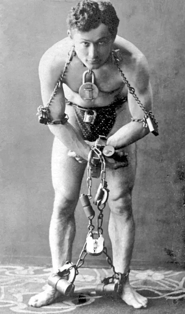 <p>Houdini v roce 1899</p>
