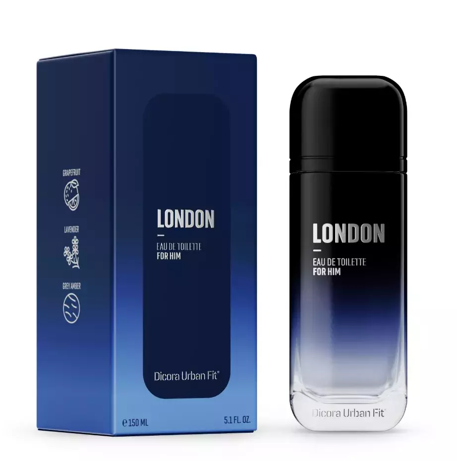 <p>Pánská vůně&nbsp;<span><span><span><strong><span>DICORA LONDON, 150 ml/620 Kč</span></strong></span></span></span></p>

<p><span><span><span><span>Grapefruit a mořské tóny se prolínají s levandulí a listy vavřínu. Šedá ambra a bílý mech dodávají smyslné tóny, které se jemně rozvíjejí v pozadí této vůně.</span></span></span></span></p>

<p>&nbsp;</p>

<p>&nbsp;</p>
