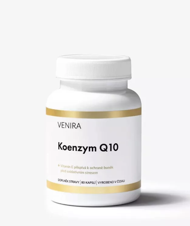 <p>Doplněk stravy Koenzym Q10, Venira, 349 Kč</p>
