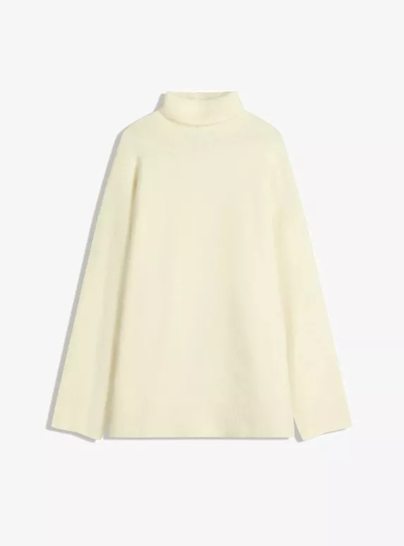 Krémový rolák, Bershka, 479 Kč