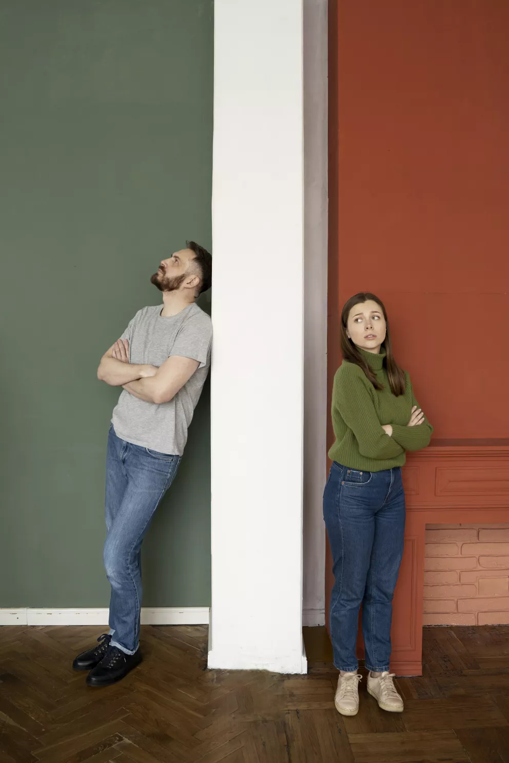 muž, žena, vztahy, pomoc, sousedé, problémy