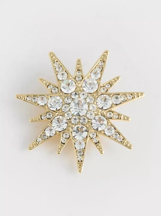 Křišťálová brož, Ralph Lauren, 1 330 Kč