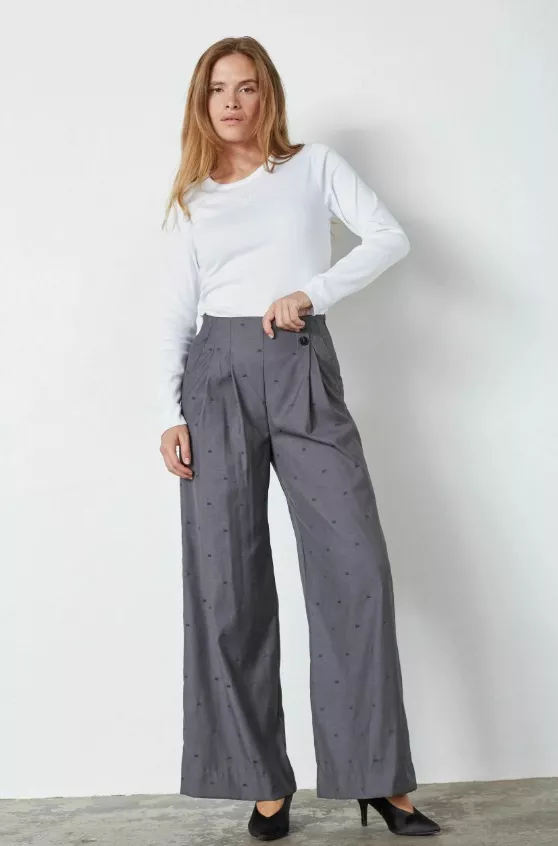 Široké kalhoty s vysokým pasem, Co'couture, 1 690 Kč