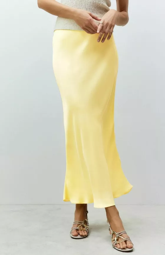 Máslově žlutá sukně, Next, 585 Kč