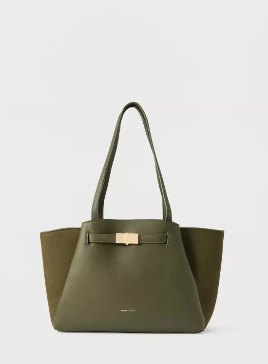 Olivová kabelka, Anna Field, 760 Kč