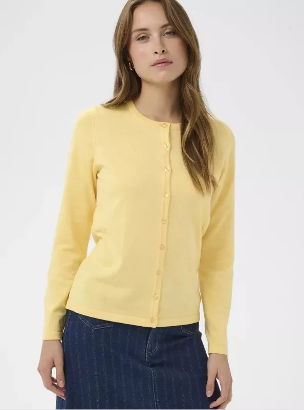 Máslově žlutý kardigan, Saint Tropez, 999 Kč