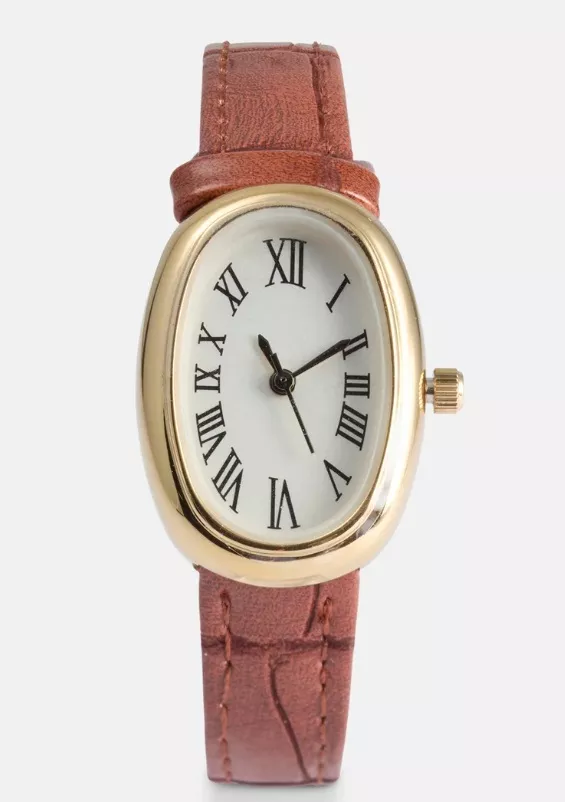 Oválné hodinky, Anna Field, 510 Kč