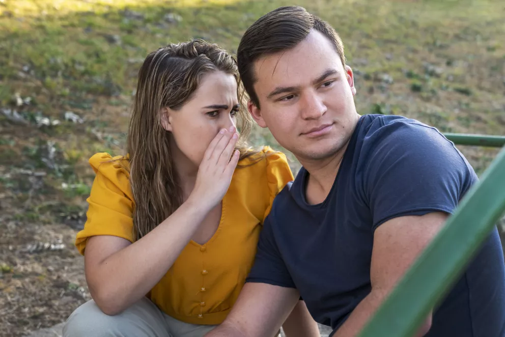 žena, muž, problémy, rodina, pomoc