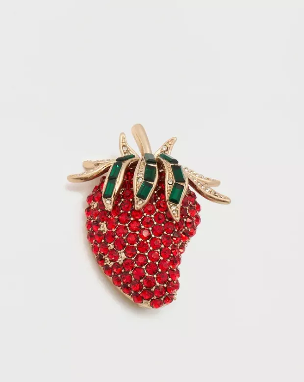 Brož ve tvaru jahody, Weekend Max Mara, 2 400 Kč