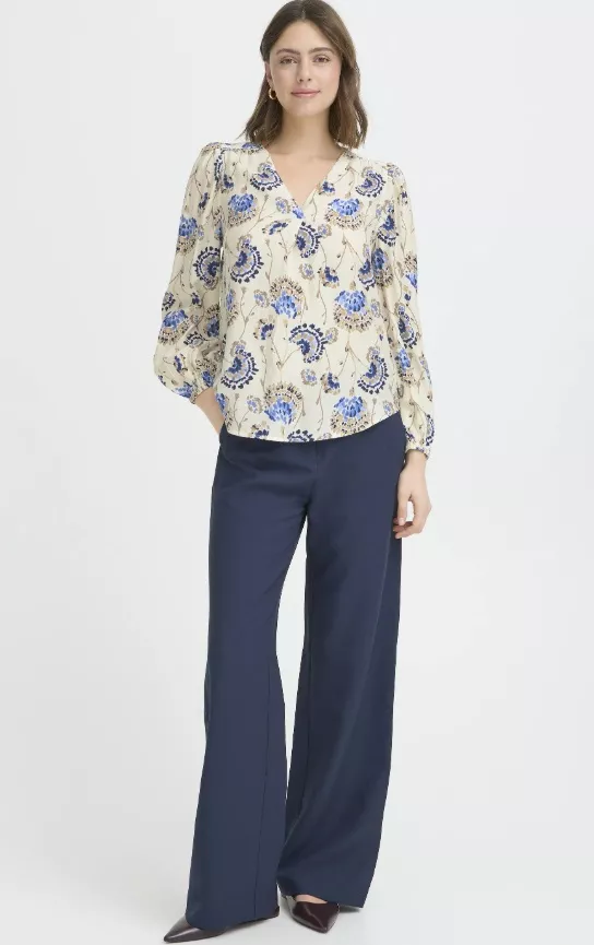 Květinová halenka, Fransa, 813 Kč