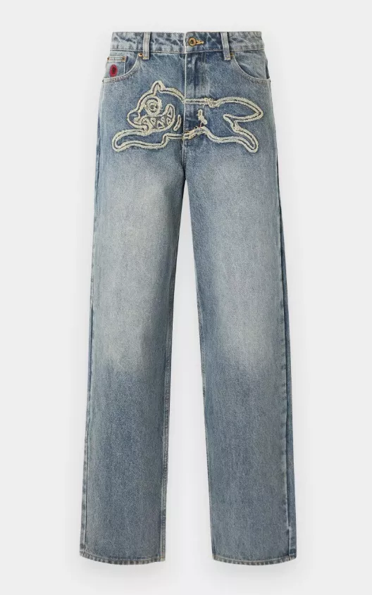 Džíny s originální výšivkou, Icecream, 4 590 Kč