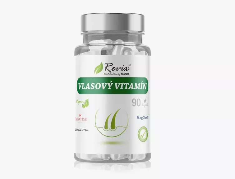 Kapsle pro růst vlasů a posílení od kořínků, doplněk stravy, Revix, 424 Kč