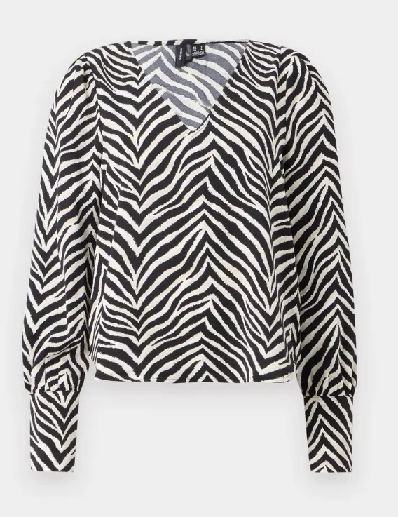 Vzorovaná halenka, Vero Moda, 592 Kč