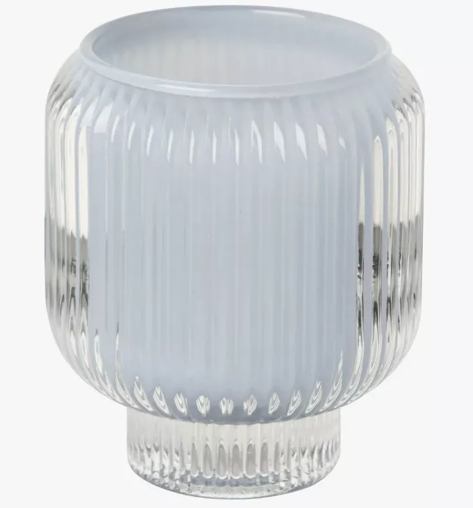 Skleněný svícen na čajovou svíčku, IHR, 167 Kč