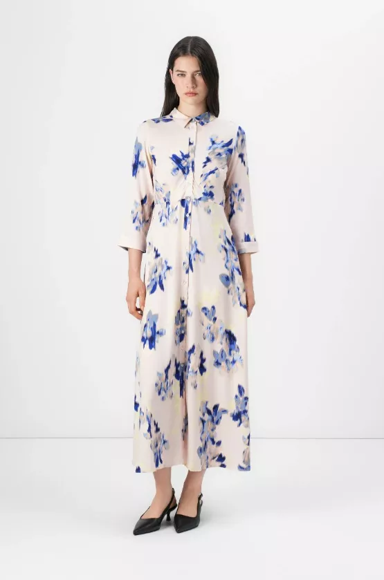 Romantické květované šaty, YAS, 765 Kč