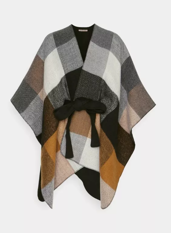 Kostkované pončo, Anna Field, 536 Kč