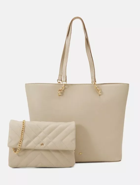 Krémová kabelka, Anna Field, 611 Kč