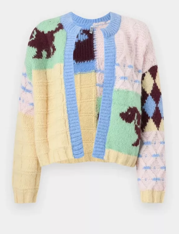 Svetr v pastelových barvách, Pieces, 1 287 Kč